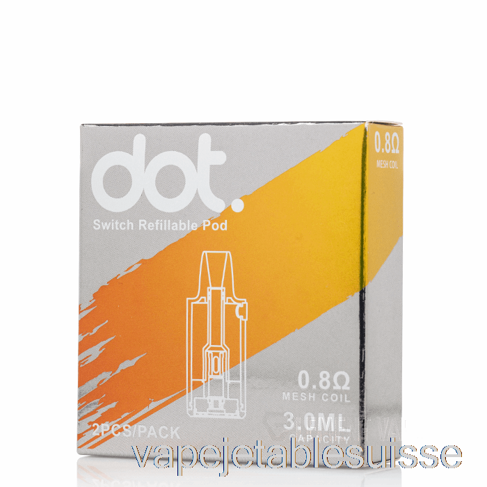 Vape Suisse Dotmod Commutateur Dosettes De Remplacement Dosettes 0,8ohm
